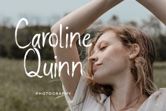 Caroline Quinn: Elevating Design with Brushed Handwritten Elegance
