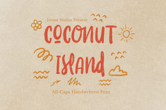 Coconut Island: The Trendy Handwritten Font
