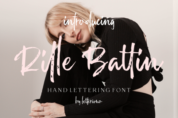 Evaluating Rille Battin: A Modern Brushed Handwritten Font for Contemporary Design