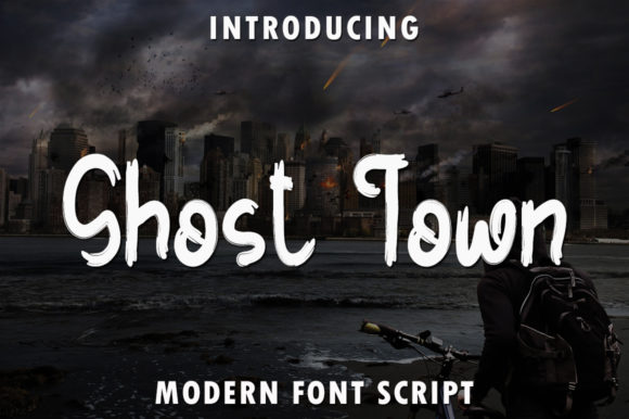 Ghost Town: Harnessing the Power of Brushed Handwritten Typography in Modern Design