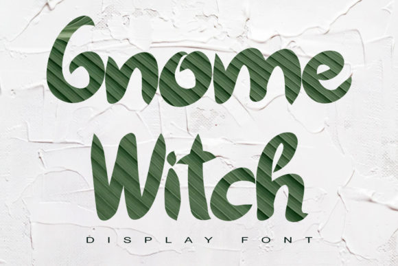 Gnome Witch: Evaluating a Trendy Paint-Brushed Display Font for Modern Design Projects