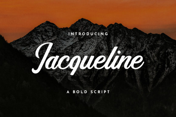 Jaqueline: Bold Script for Modern Branding