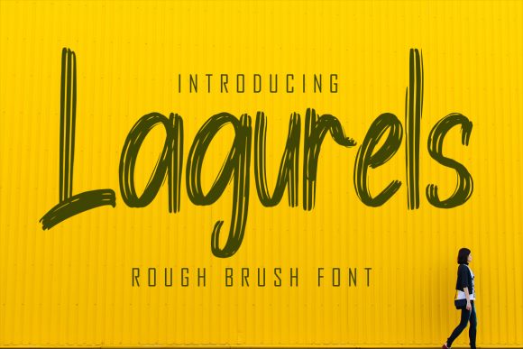 Lagurels: The Brushed Handwritten Font
