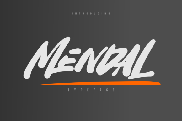Mendal Font: Evaluating a Brushed Display Typeface for Street-Inspired Design