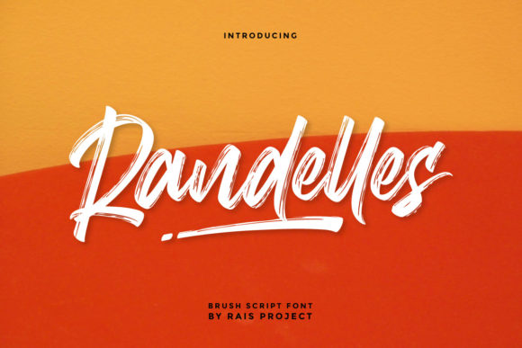 Randelles: Elevating Urban Design with Brushed Display Typography