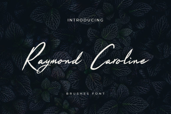 Raymond Caroline: The Modern Brushed Script