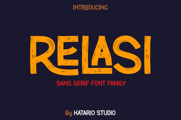 Relasi: Vintage Display Font