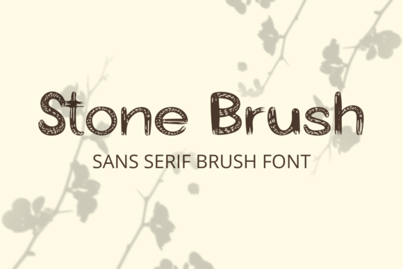 Stone Brush: Integrating a Bold Display Font into Your Creative Workflow