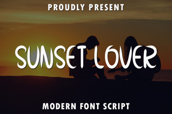 Sunset Lover: The Handwritten Font That Captures Warmth and Sweetness